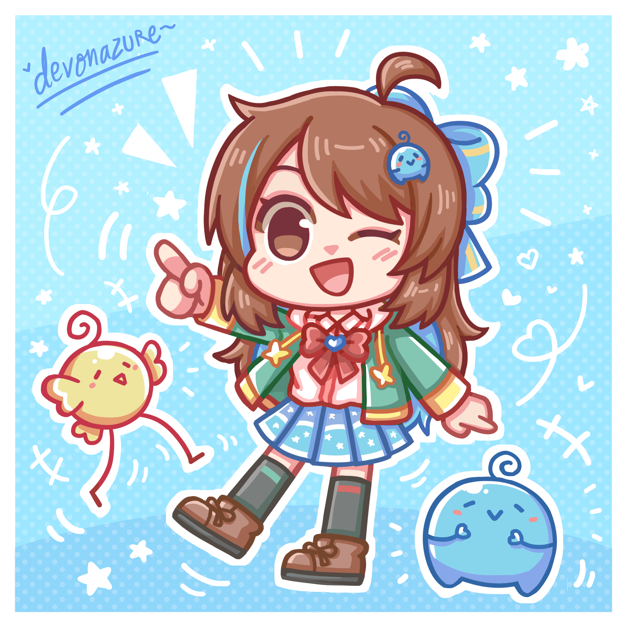 Devonazure - Chibi Art Portfolio, Commission Info & Blog Site