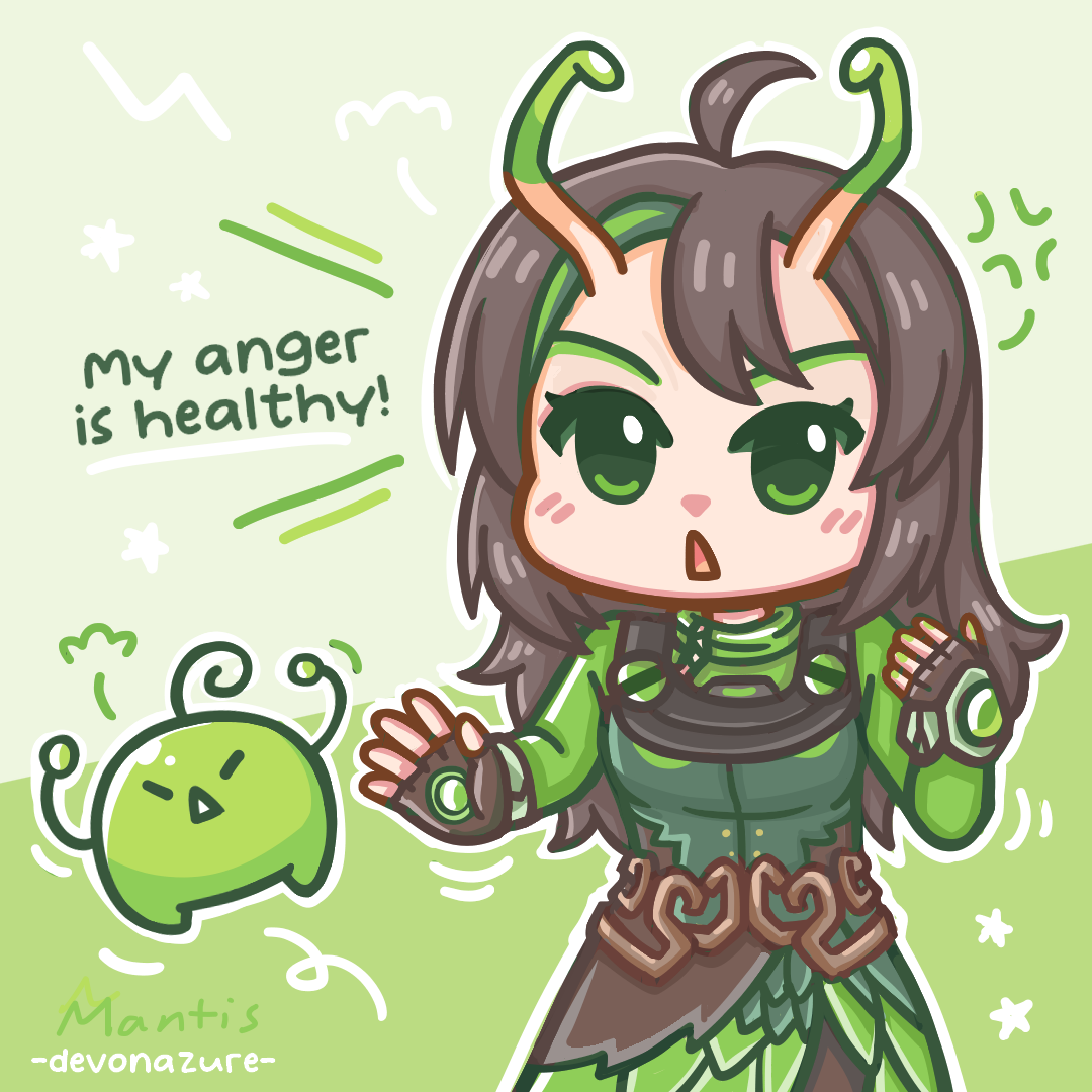 Marvel Rivals Mantis x my OC